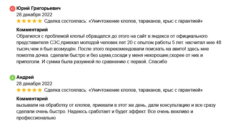 Отзыв с Авито - 3
